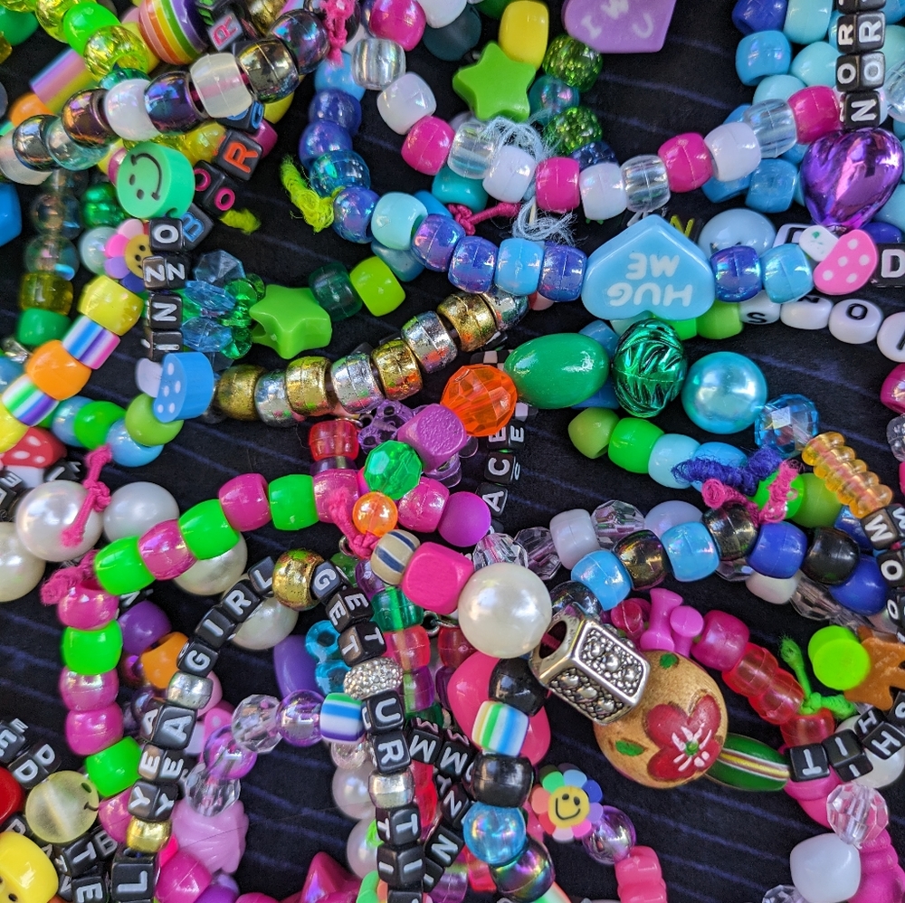 Assortment of bulk Kandi, 20